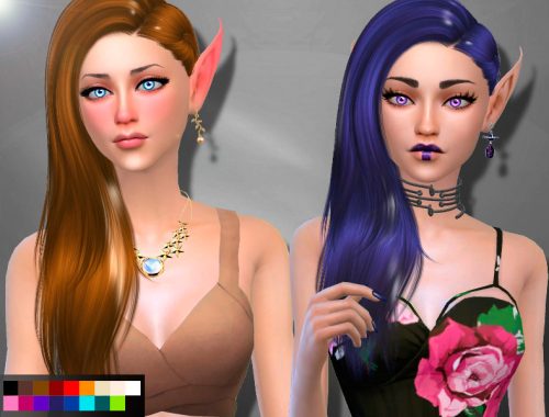 Retexture Hair Nightcrawler Honey.Need Mesh