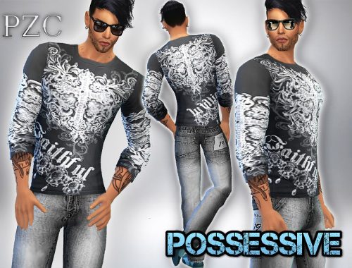 Possessive Shirt Set