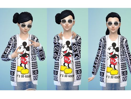 PZC_Mickey Mouse Fall Cardigan
