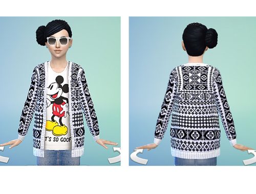 PZC_Mickey Mouse Fall Cardigan