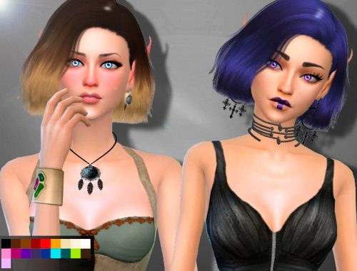 Retexture Hair Nightcrawler Confetti.Need Mesh