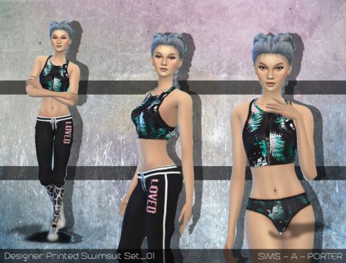 SimsAPorter_AF_Designer_Printed swimsuit_Set_01