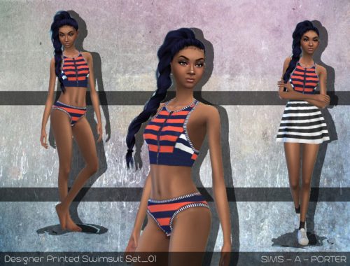 SimsAPorter_AF_Designer_Printed swimsuit_Set_01