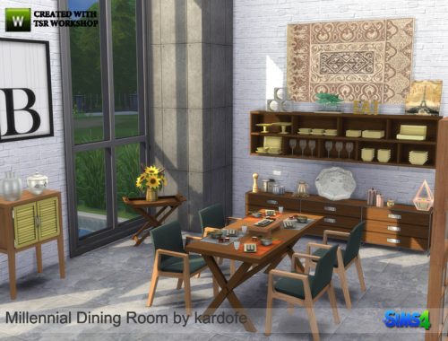 kardofe_Millennial Dining Room