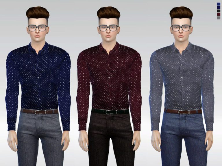 London Formal Shirt - The Sims 4 Catalog