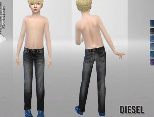 PZC_Diesel Original Jeans for Kids