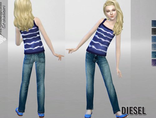 PZC_Diesel Original Jeans for Kids