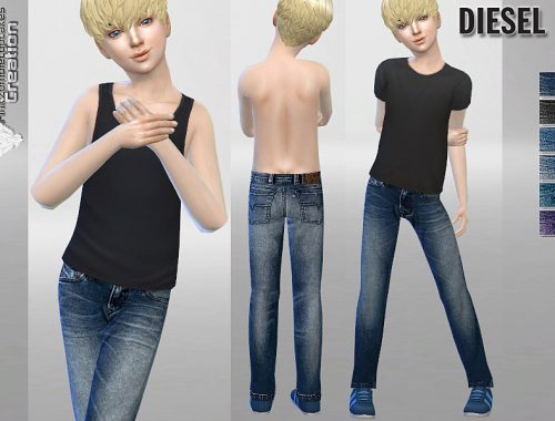 PZC_Diesel Original Jeans for Kids