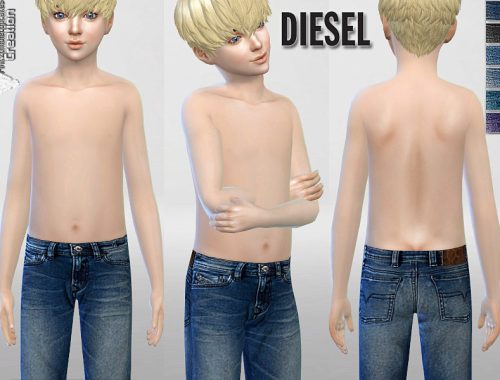 PZC_Diesel Original Jeans for Kids