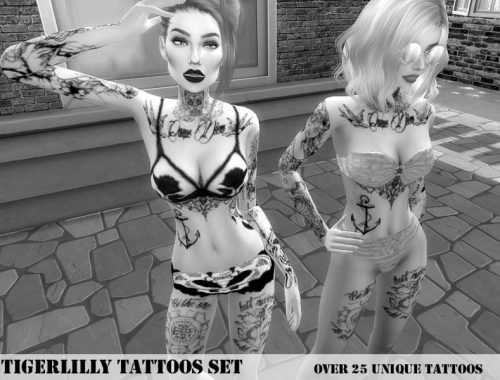 | TIGERLILLY | Full Body Tattoo Piece