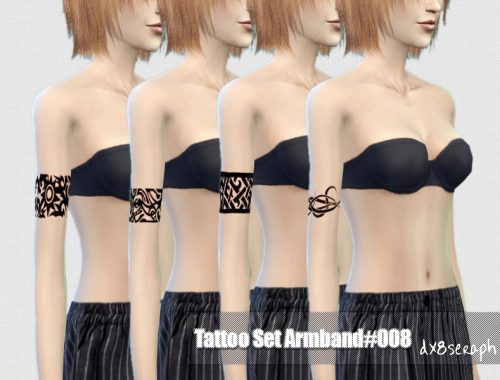 TattooSet Armband#008
