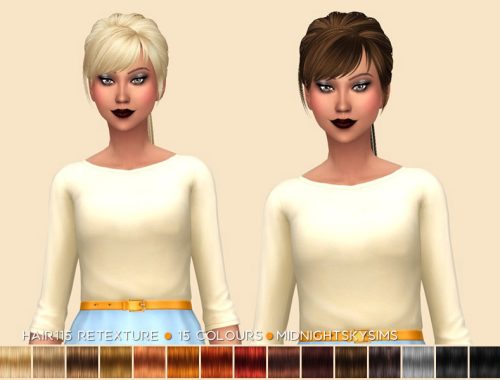 Hair 115 Natural Retexture - mesh needed