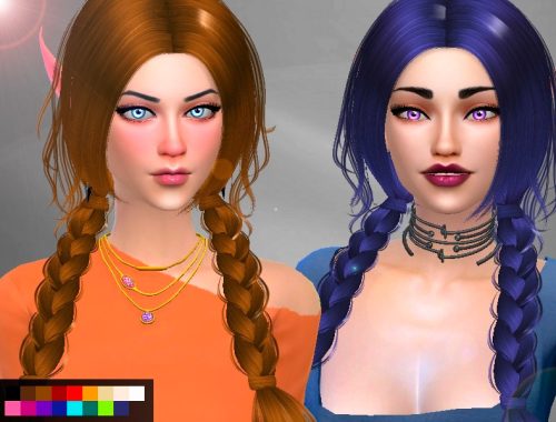 Retexture Hair Sintiklia Kanoya.Need Mesh