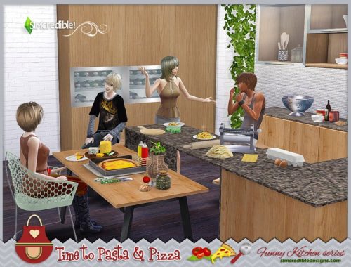 Funny kitchen series - Time to Pasta and Pizza