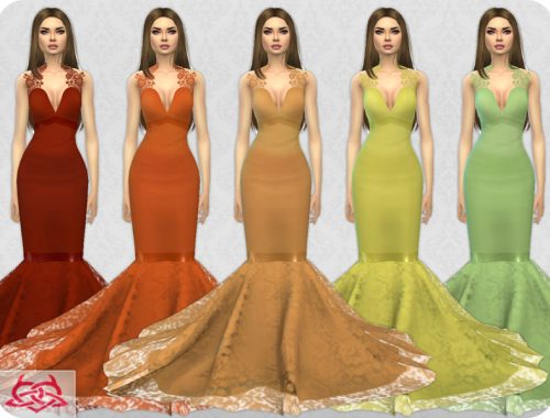 Wedding Dress 8 RECOLOR 2 (Needs mesh)