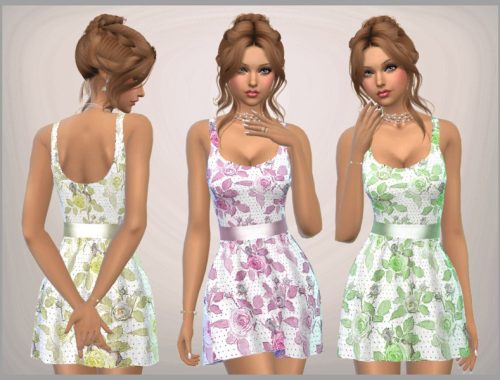 Floral Print Dress
