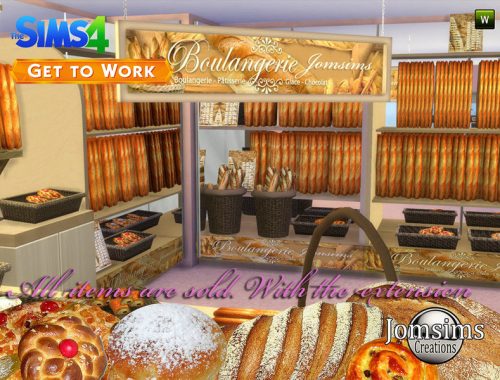 The bakery 2015 sims 4