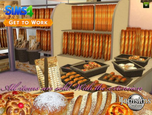 The bakery 2015 sims 4