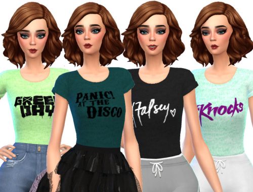 Band Tee-Shirts Pack Three
