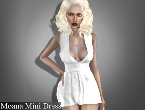 Genius Moana Mini Dress And Top