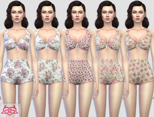 Pin up Swimwear 1 RECOLOR 3 (Needs mesh)