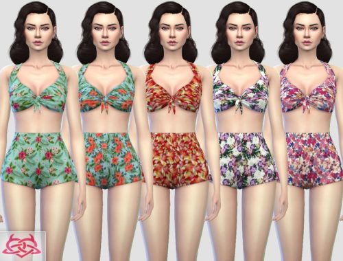 Pin up Swimwear 1 RECOLOR 3 (Needs mesh)