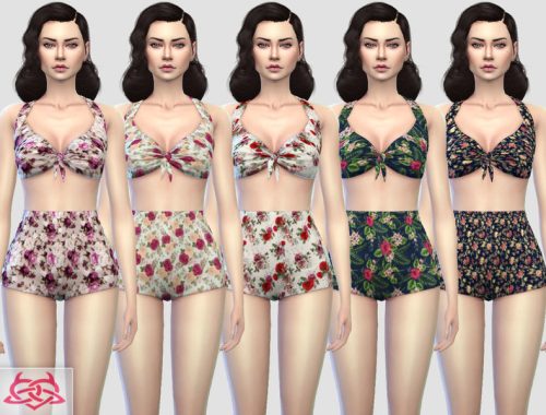 Pin up Swimwear 1 RECOLOR 3 (Needs mesh)