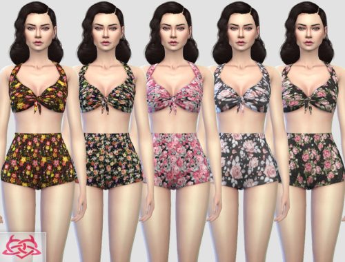 Pin up Swimwear 1 RECOLOR 3 (Needs mesh)