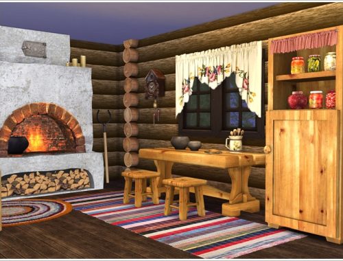 Forest hut set