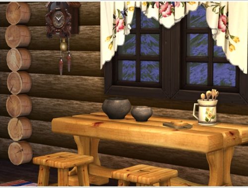 Forest hut set
