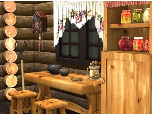 Forest hut set