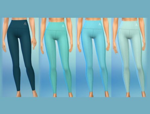 Eliza Highwaisted gym legging - Spa Day needed