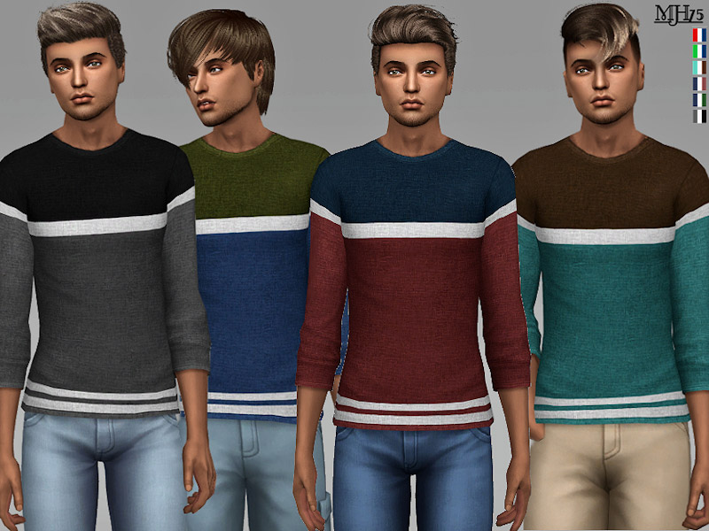 S4 Alex Sweaters - The Sims 4 Catalog