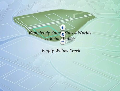 NEW Completely Empty Sims 4 Worlds