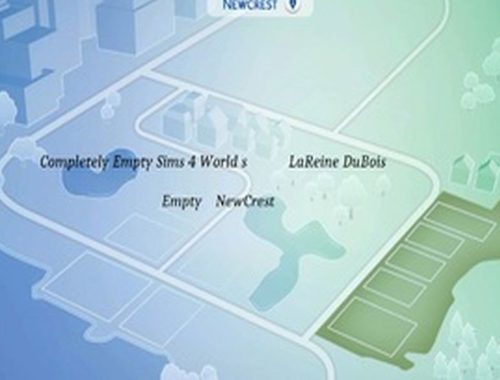 NEW Completely Empty Sims 4 Worlds