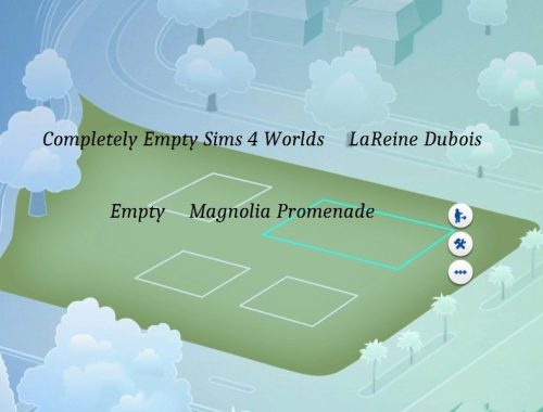 NEW Completely Empty Sims 4 Worlds