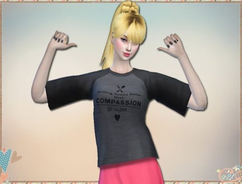 Vegan Tees - mesh needed