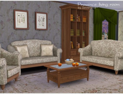 Provence living room