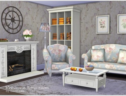 Provence living room