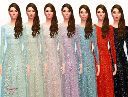 Iced Winter Dress