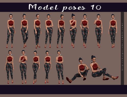 Model poses 10