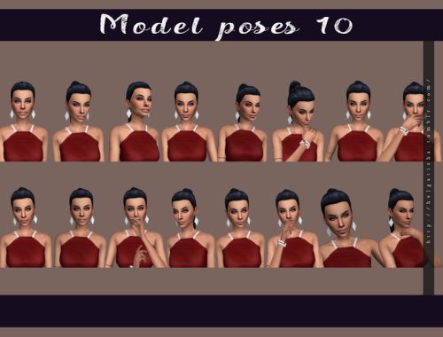 Model poses 10