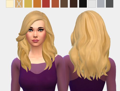 Romatic Garden Long Hair Retexture/Recolor - Natural
