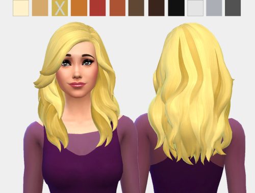 Romatic Garden Long Hair Retexture/Recolor - Natural