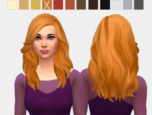Romatic Garden Long Hair Retexture/Recolor - Natural