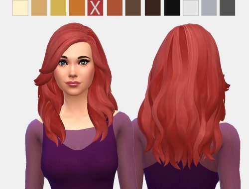 Romatic Garden Long Hair Retexture/Recolor - Natural