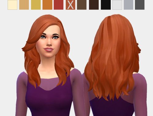Romatic Garden Long Hair Retexture/Recolor - Natural