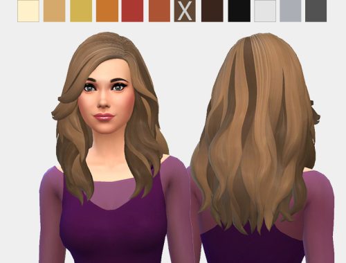 Romatic Garden Long Hair Retexture/Recolor - Natural