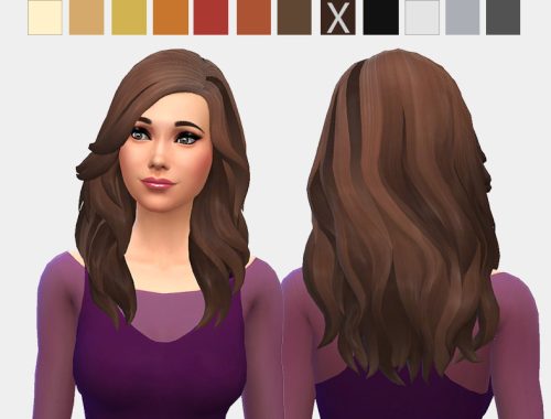 Romatic Garden Long Hair Retexture/Recolor - Natural