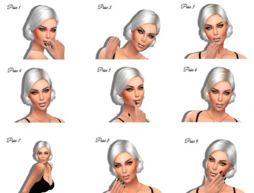 Venus 9 Poses Set